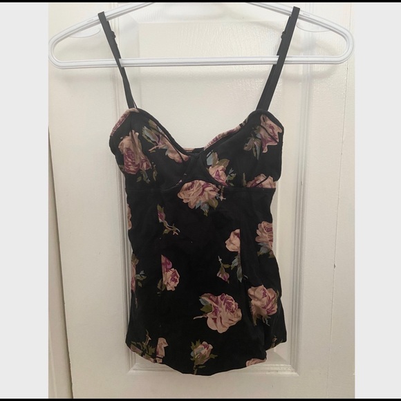 Aritzia Floral Bustier Tank - Picture 1 of 1